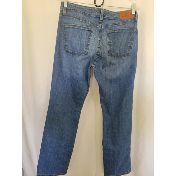 Lauren by Ralph Lauren Blue Denim Jeans Women’s Size 8 Straight Leg - Picture 10 of 12